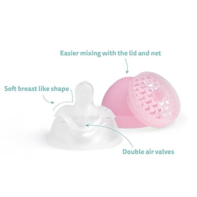 Batman DC Comics - Herobility Double Anti-Colic Baby Bottles – 5 fl oz/140ml – 3-Pack - Image 6