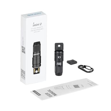 OLIGHT IMINI 2 EDC Rechargeable Keychain Flashlight, 50 Lumens Compact and Portable Mini LED Keyring Lights with Built-in Battery Ideal for Everyday Carry and Emergencies (OD Green) - Image 9
