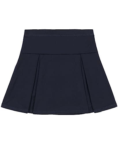 IZOD Girls School Uniform Sensory-Friendly Pleated Scooter, Navy, 14 - Image 1