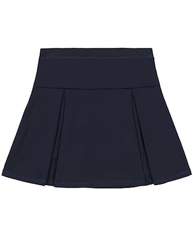 IZOD Girls School Uniform Sensory-Friendly Pleated Scooter, Navy, 14 - Image 1