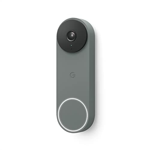Google Nest Doorbell - (Wired, 2nd Gen) - Wired Video Doorbell Camera - Doorbell Security Camera - Ivy (Renewed) - Image 1