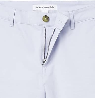 Amazon Essentials Women's Mid-Rise Slim-Fit 5 Inch Inseam Khaki Short (Available in Straight and Curvy Fits - Image 7