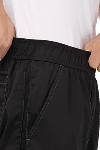 Chef Works Men's Cool Vent Baggy Chef Pants, Black, X-Large - Image 5