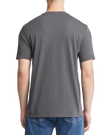 Calvin Klein Men's Smooth Cotton Solid Crewneck T-Shirt - Image 2