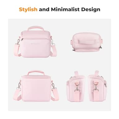 K&F Concept Camera Sling Bag Small Crossbody Camera Case DSLR/SLR/Cute Compact Shoulder Photography Bags for Photographers - Image 7