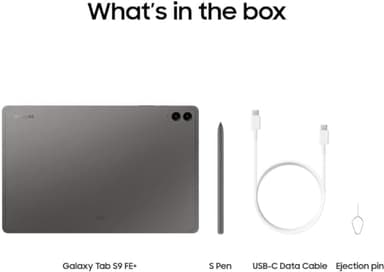 SAMSUNG Galaxy Tab S9 FE+ Plus 12.4” 256GB Android Tablet, Long Battery Life, Powerful Processor, S Pen, 8MP Camera, Lightweight Durable Design, Expandable Storage, US Version, 2023, Gray - Image 11