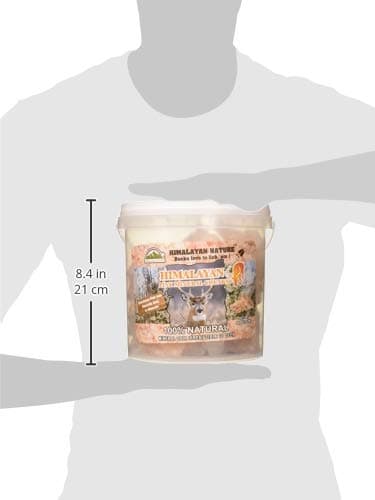 Himalayan Nature 100% Authentic Himalayan Pink Salt Chunks, 10 LBS, Animal Feed Salt Block, Plastic Bag of Salt Chunks for Deer, Horse & Animals, Pack of 1 - Image 10