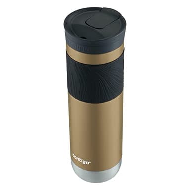 Contigo Byron 2.0 Stainless Steel Travel mug with Snapseal Lid and Grip, 24oz, Chardonnay, BPA Free and Leak Proof - Image 2