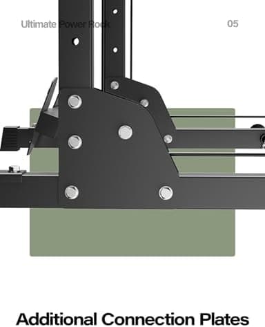 MAJOR FITNESS Drone1 Power Cage - Multi-Function Power Rack for Home Gym, Squat Rack, Cable Crossover System, for Strength Training, Heavy-Duty Steel Construction - Image 6