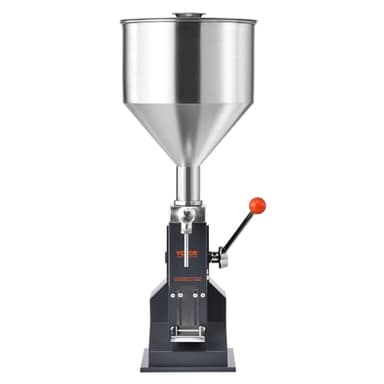 VEVOR Manual Paste Liquid Filling Machine, 5-100ml Adjustable Bottle Filling Machine, Stainless Steel Liquid Filler with 11.5L Hopper for Milk Water Juice Shampoo Honey - Image 9