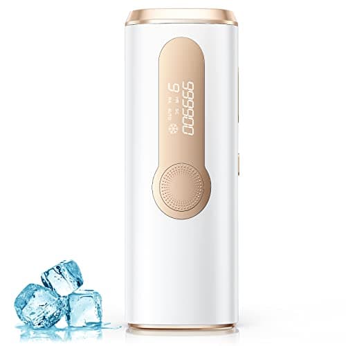 AMOTAOS IPL Laser Hair Removal for Women and Men, Ice-Cooling Laser Hair Removal Device Safe at-Home Epilators for Face Armpits Arms Bikini Line Legs Whole Body - Image 1