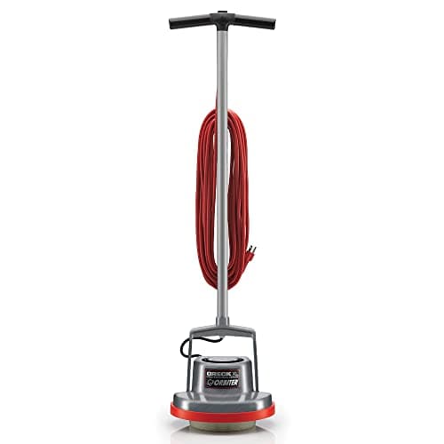 Oreck Commercial Orbiter Hard Floor Cleaner Machine, Multi-Purpose Floor Cleaning, Random Orbital Drive, Wide Cleaning Path, 50-Foot Long Cord, ORB550MC, Gray/Red - Image 1