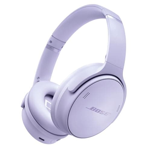Bose QuietComfort Bluetooth Headphones, Wireless Headphones with Active Over Ear Noise Cancelling and Mic, Deep Bass, Up to 24 Hours of Playtime, Chilled Lilac - Limited Edition Color - Image 1