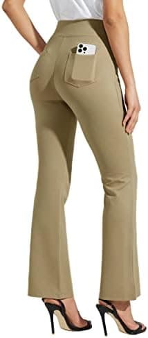 Willit Women's Yoga Dress Pants Bootcut Work Slacks Stretch Office Casual Flare Pants Petite/Regular 4 Pockets 28"/30" - Image 6