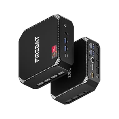 FIREBAT Mini Gaming PC Ryzen7 6800H【A6】8C/16T, Up to 4.7GHz, AMD Radeon 680M Graphics, USB-C, WiFi 6 BT5.2, 2.5G LAN, 16GB DDR5 4800MHz Dual Channel, 512GB PCIe, Student/Home/Business Desktop Computer - Image 1