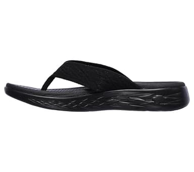 Skechers On The Go 600Sunny Womens Sandal 9 BM US BlackBlack - Image 6