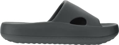 Joomra Pillow Slippers for Women With Arch Support Mens Rubber Foam House Rubber Bath Bathroom Home Platform Orthopedic Sandals Cloud Cushion Slides for Female Male Sandles Deep Grey 39-40 - Image 3