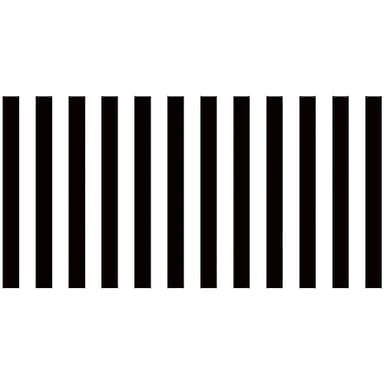 Fadeless Bulletin Board Paper, Fade-Resistant Paper for Classroom Decor, 48” x 50’, Classic Stripes-Black & White, 1 Roll