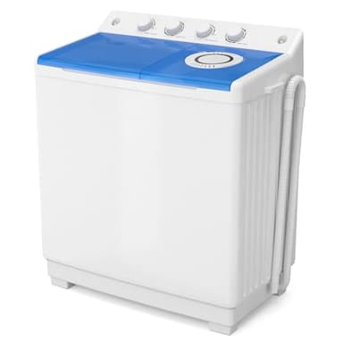 Auertech 40 Lbs Portable Washing Machine, Portable Washer for Apartment with 24 Lbs Washer, 16 Lbs Spinner, Large Top Load Washing Machine for RV Dorm - Image 1
