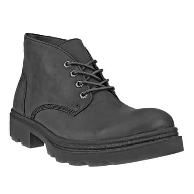 ECCO Men's Grainer Water Repellent Chukka Boot, Black Oiled Nubuck, 12-12.5 - Image 6