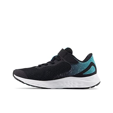New Balance Baby Fresh Foam Arishi V4 Hook and Loop Running Shoe, Black/Virtual Blue/Phantom, 3 Wide US Unisex Infant - Image 2