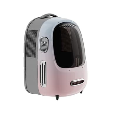 PETKIT Cat Backpack Carrier with Inbuilt Fan & Light, Airline-Approved Pet Backpack Bubble for Kitty Small Dog, Detachable Dog Backpack with Padded Strap for Travel, Hiking, Walking & Outdoor - Image 1