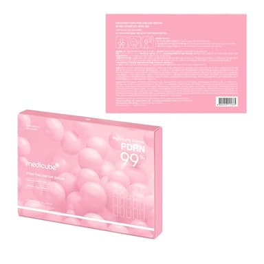 medicube Salmon DNA PDRN Pink One Day Serum | 99% Salmon DNA PDRN Intensive Ampoule, Collagen, Glutathione, Hyaluronic Acid - Improves skin radiance | Korean skincare 0.05 fl.oz x 10e - Image 9