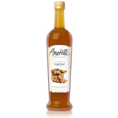 Amoretti Premium Syrup, Gingerbread, 25.4 Ounce - Image 1