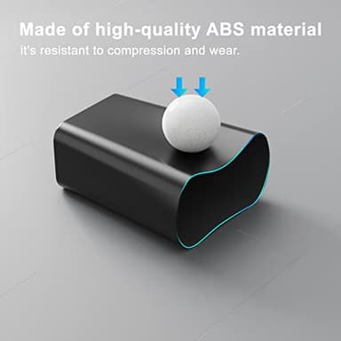 N. NETDOT 3 Pack Small Trash Can with lid, 3 Gallon Bathroom Trash Can,Garbage Can Slim Trash Bin Waste Basket for Bathroom,Kitchen,Bedroom,Living Room,Office,Laundry - Black - Image 6