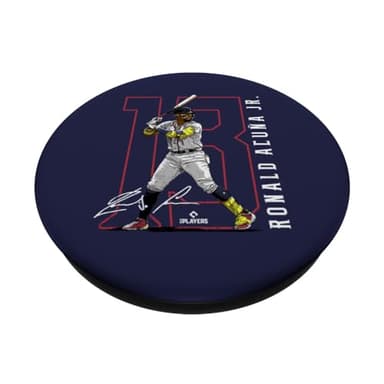 Ronald Acuna Jr. | Atlanta Baseball MLB Players | MLBRAC3003 PopSockets Adhesive PopGrip - Image 2
