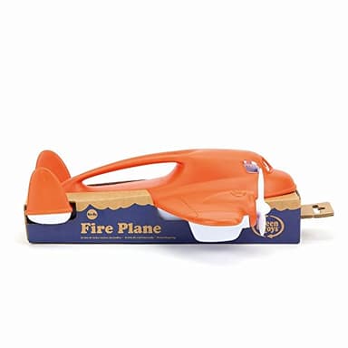 Green Toys Fire Plane - Pretend Play, Motor Skills, Kids Bath Toy Vehicle. No BPA, phthalates, PVC. Dishwasher Safe, Recycled Plastic, Made in USA. - Image 13