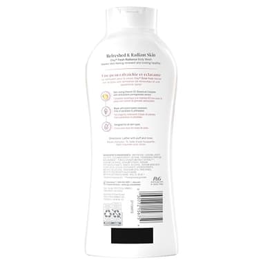 Olay Body Wash for Women, Fresh Radiance, Refreshing & Renewing, Made with Plant Based Cleansers, B3 Botanical Complex, For All Skin Types, Black Cherry & Vanilla Scent, 22 fl oz - Image 12