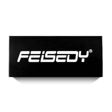 FEISEDY Retro Square Aviator Sunglasses Women Men 70s Vintage Trendy Plastic Frame Sun Glasses B2835 - Image 8