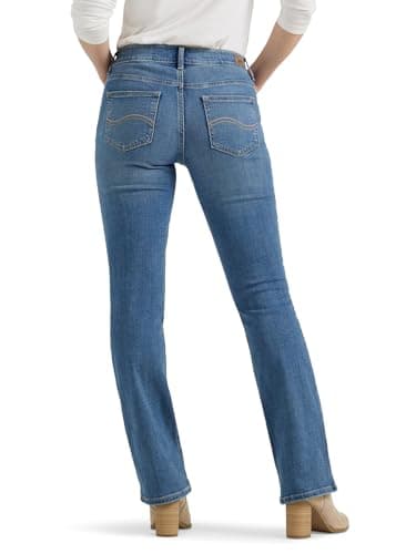 Lee Women's Ultra Lux Comfort with Flex Motion Bootcut Jean Majestic 18 Long - Image 3