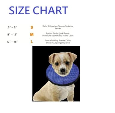 Comfortable & Adjustable Inflatable Pet Collar - Alternative to Cone Shaped Collars - Great for Post-Surgery or Injury Recovery - Durable & Non-Toxic Material -Safe and Protective - (Medium 9-12 in.) - Image 3