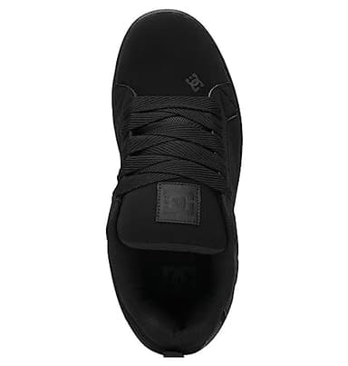 DC mens Court Graffik Casual Skate Shoe, Black/Black/Black, 11.5 US - Image 7