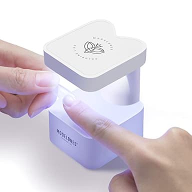 modelones Mini UV Light for Gel Nails, UV Nail Lamp, Nail Light with 2 Timers for Fast Curing Gel Polish Nails Extension, Portable LED USB Flash Cure Lamp for Travel - Image 9