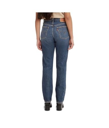 Levi's Women's Premium 501 Original Fit Jean, Gold Digging-Dark Indigo, 29 - Image 3
