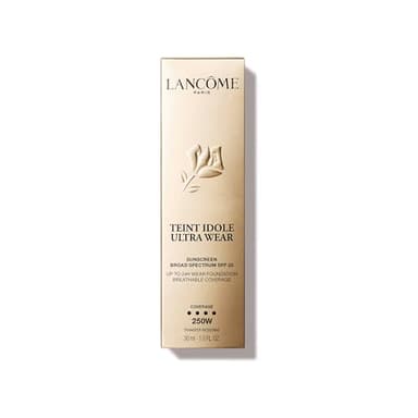 Lancôme Teint Idole Ultra Wear Natural Matte Foundation- Longwear, Medium-Full Coverage, Natural Finish, Waterproof & Hydrating - 250W (Light to Medium Skin with Warm/Peachy Undertones), 1 Fl Oz - Image 2