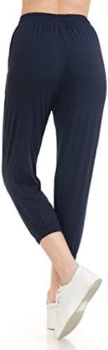 Leggings Depot Women's Jogger Track Cuff Sweatpants with Pockets for Yoga, Workout - Image 4