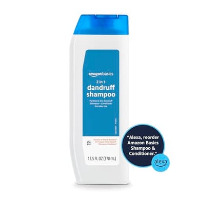 Amazon Basics 2-in-1 Dandruff Shampoo and Conditioner, Gentle, pH Balanced, 12.5 Fl Oz (Pack of 6) (Previously Solimo) - Image 7