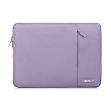MOSISO Laptop Case 13 inch, 13 inch Laptop Sleeve Compatible with MacBook Air M4 M3 M2 M1 2025-2018 / Pro M2 M1 2025-2016, Polyester Vertical Computer Sleeve Bag with Pocket, Purple - Image 1