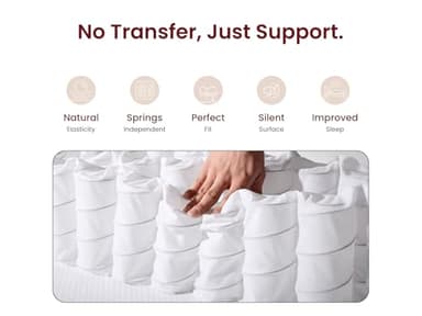 Queen Mattress 12 Inch, Soft Multilayer Cooling Gel Memory Foam Hybrid Mattress for Pain Relief & Deep Sleep, Medium Plush Queen Size Bed in a Box, None of Fiberglass -100 Night Trial - Image 8