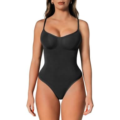 herslims Shapewear Tummy Control Bodysuit Brief: Sculpting Shaper Tank Top Shapewear Bodysuit: Snatched Waist Slimming Body Suit - Image 1