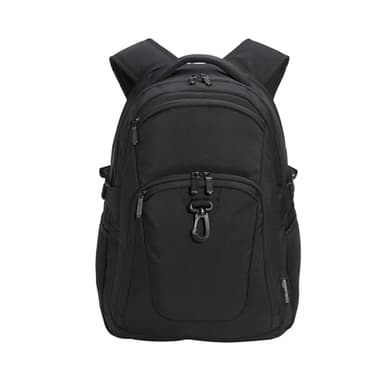 Amazon Basics Travel Laptop Backpack for 15.6 inch Laptop, Black - Image 1