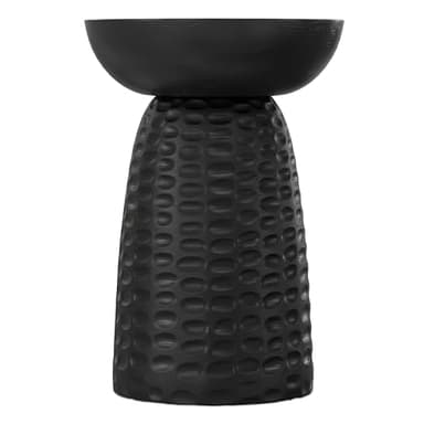 SIMPLIHOME Boyd 13-inch Wide Solid Mango End Table in Black, Contemporary-Style Accent Table for Living Room, Bedroom, or Family Room, Assembled - Image 5