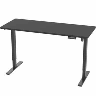 VIVO Electric 60 x 24 in Standing Desk, Memory Height Adjustment, 1B Series, One-Piece Black Top, Black Frame, DESK-KIT-1B6B - Image 9