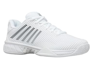 K-Swiss Women's Hypercourt Express 2 Tennis Shoe - Wide Width Pickleball Sneakers White/Black - Image 2