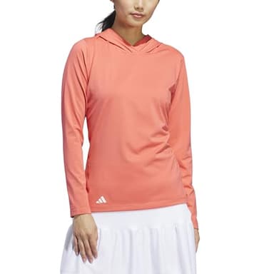 adidas Standard Women's Essentials Performance Hoodie, preloved Scarlet - Image 1