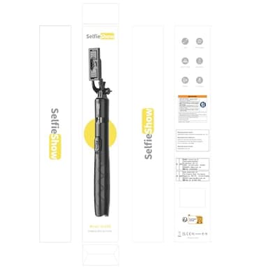 71" Phone Tripod & Selfie Stick, All in One Extendable Cell Phone Tripod with Wireless Remote, Tripods Stand for iPhone & Travel Selfie Stick 360° Rotation Compatible with iPhone Android, Camera - Image 10